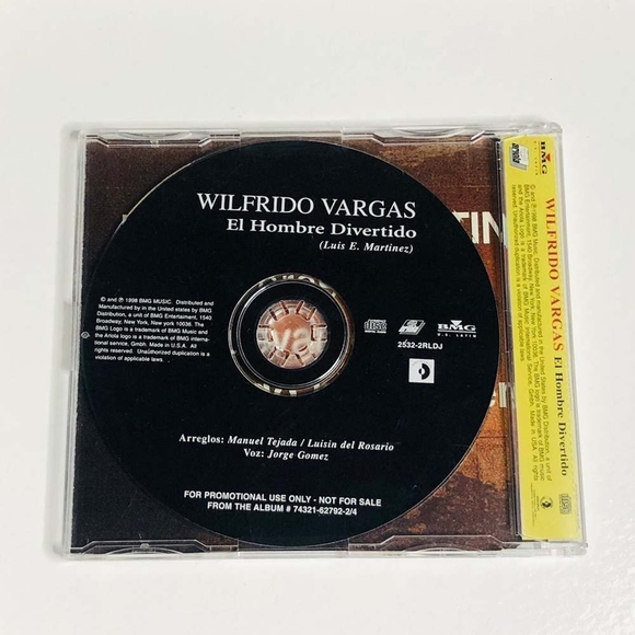 CD Wilfrido Vargas - El Hombre Divertido - Picture 2 of 2